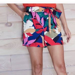 ISO Target A New Day Tie Waist Shorts sz Small